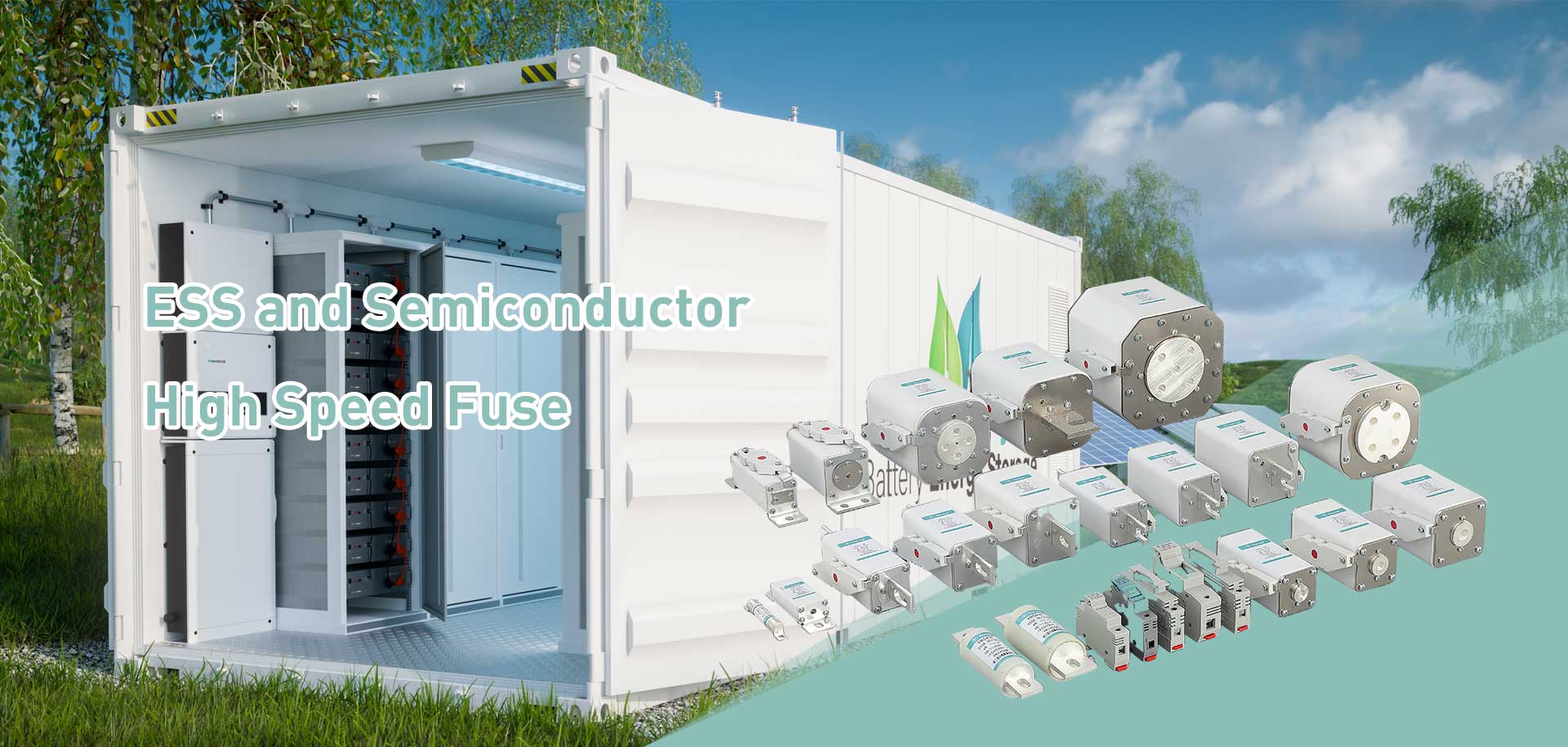 Kina ESS och Semiconductor High Speed ​​Fuse Manufacturers